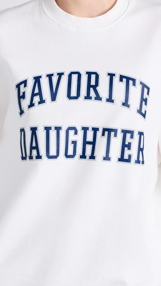 Favorite Daughter Collegiate Sweatshirt | Shopbop Product Image