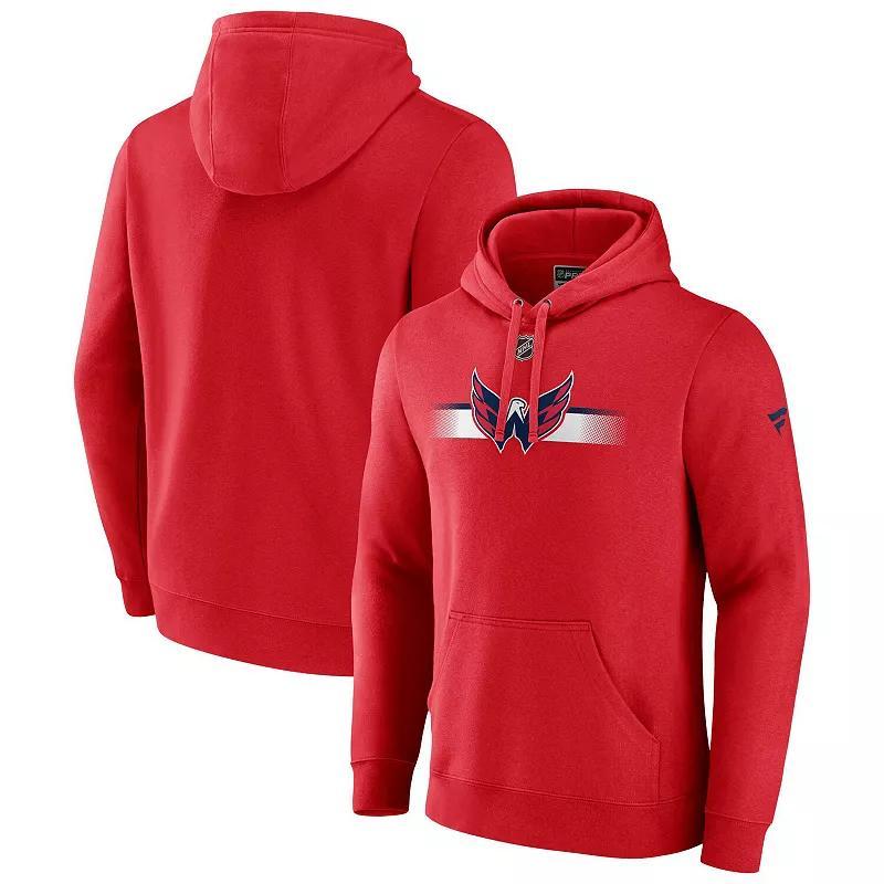 Mens Fanatics Washington Capitals Authentic Pro Secondary Pullover Hoodie Product Image