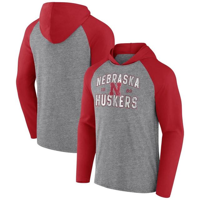 NCAA Nebraska Cornhuskers Mens Lightweight Hooded Sweatshirt Product Image