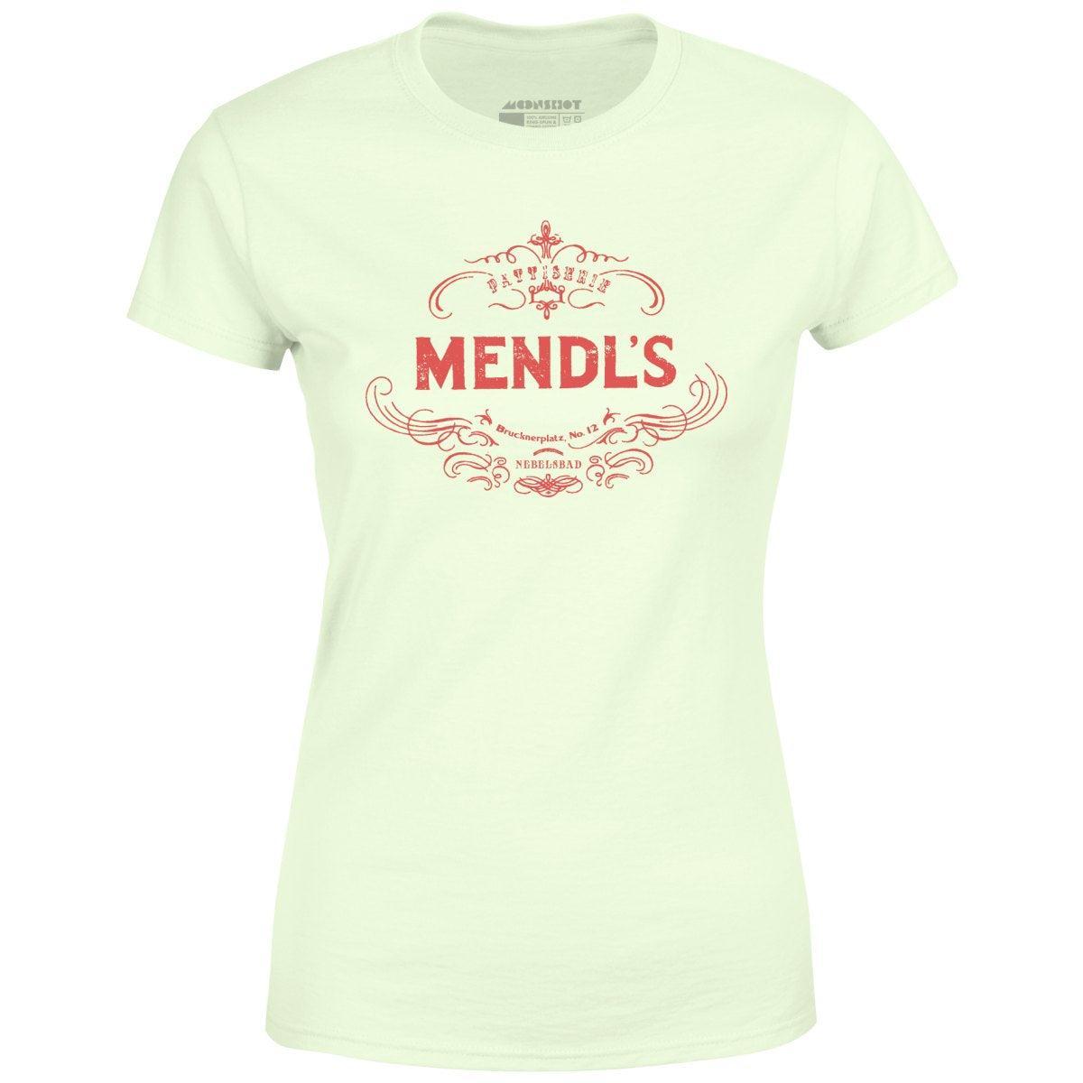 Mendl's Pattiserie - The Grand Budapest Hotel - Women's T-Shirt Female Product Image