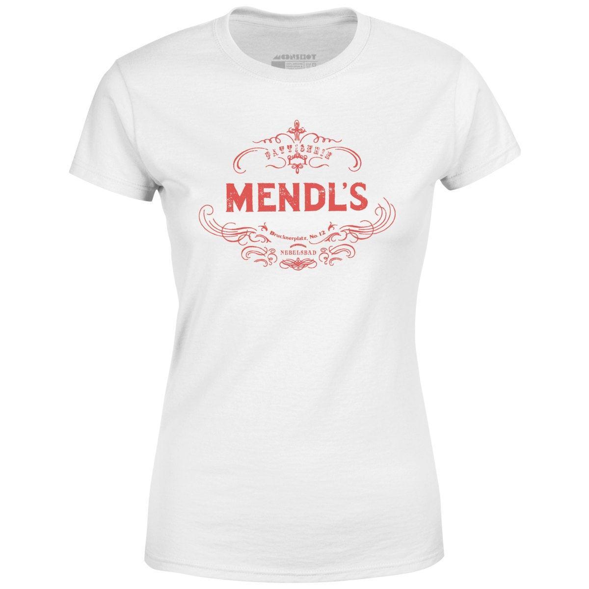 Mendl's Pattiserie - The Grand Budapest Hotel - Women's T-Shirt Female Product Image