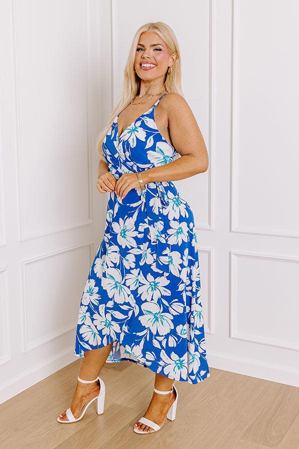 Vacay To Paradise Floral Midi Curves Product Image