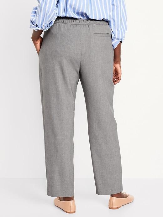 High-Waisted Billie Straight Trouser Product Image