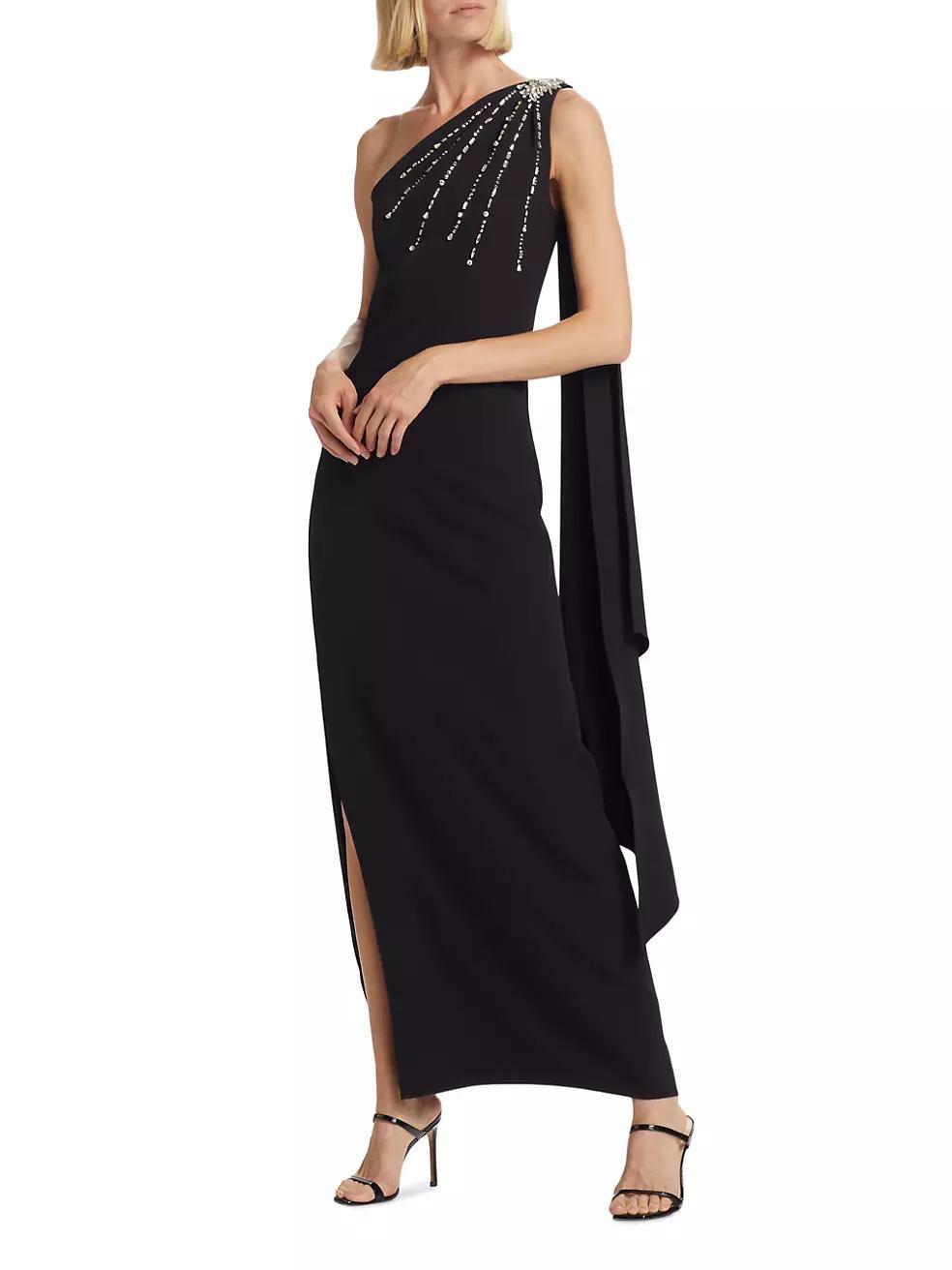 Leslie One-Shoulder Gown Product Image