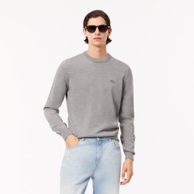 Merino Wool Crew Neck Sweater Product Image