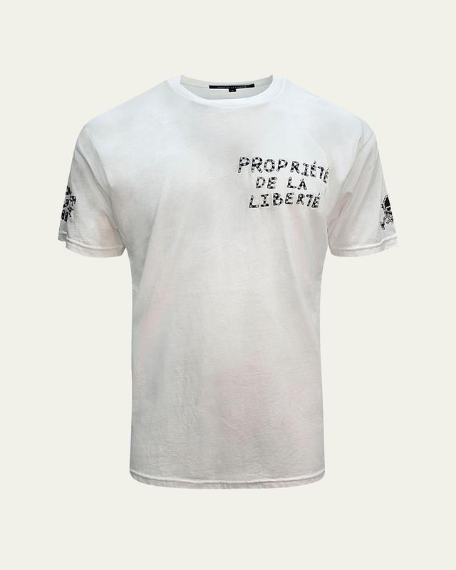 Mens Crystal Propriete Cout de la Liberte T-Shirt Product Image