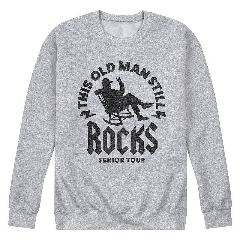 Mens This Old Man Still Rocks Fleece Sweatshirt Product Image