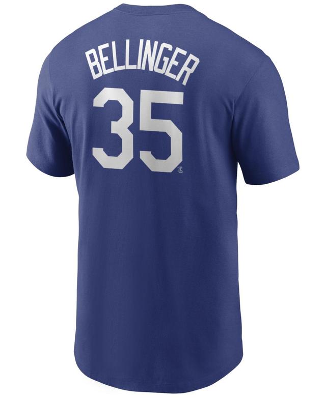 Nike Mens Cody Bellinger Los Angeles Dodgers Name and Number Player T-Shirt Product Image