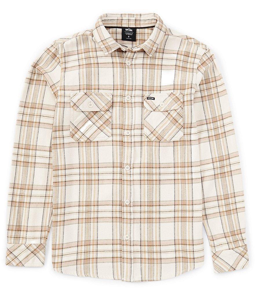 Rip Curl Long Sleeve Griffin Flannel Shirt Product Image