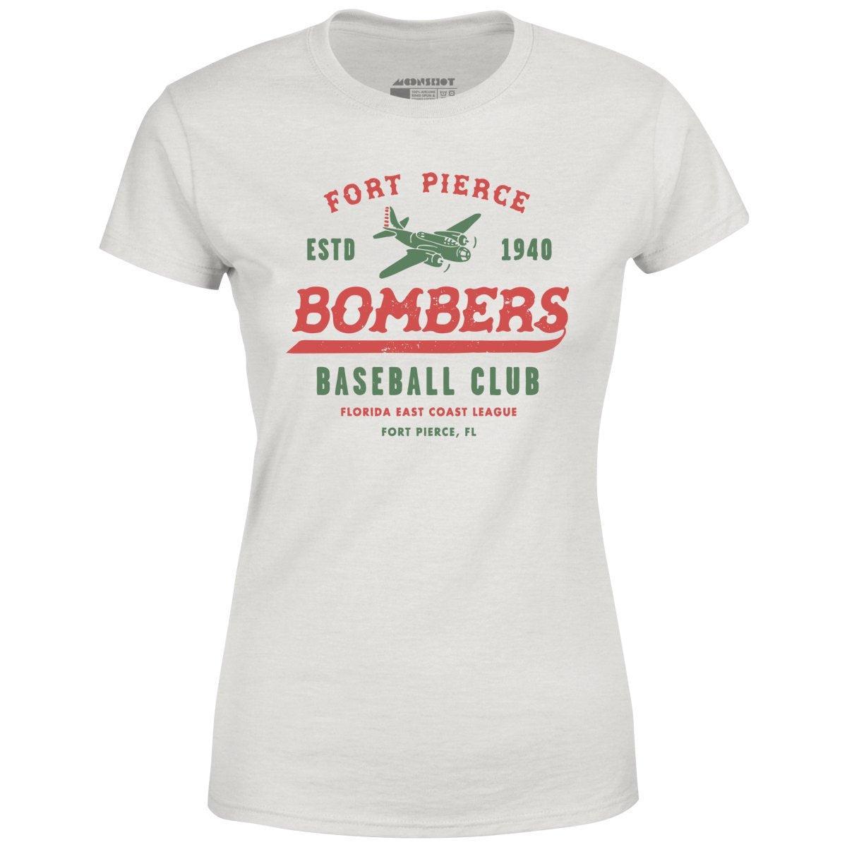 Fort Pierce Bombers - Florida - Vintage Defunct Baseball Teams - Women's T-Shirt Female Product Image