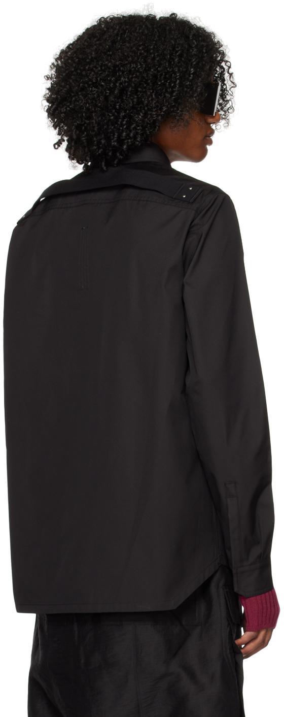 RICK OWENS Outershirt In Black Product Image