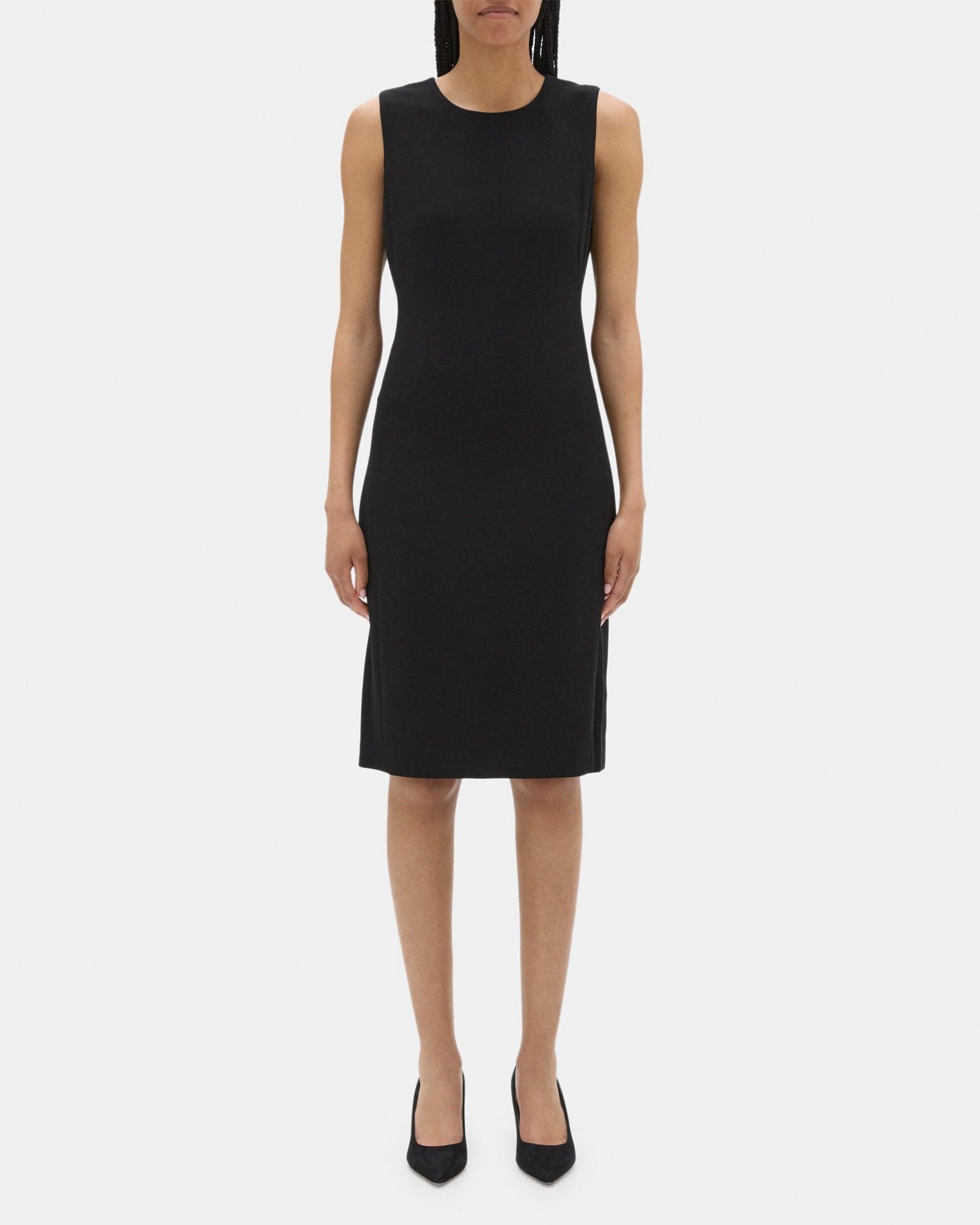 Sheath Dress in Crepe Product Image