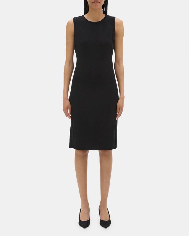 Sheath Dress in Crepe Product Image