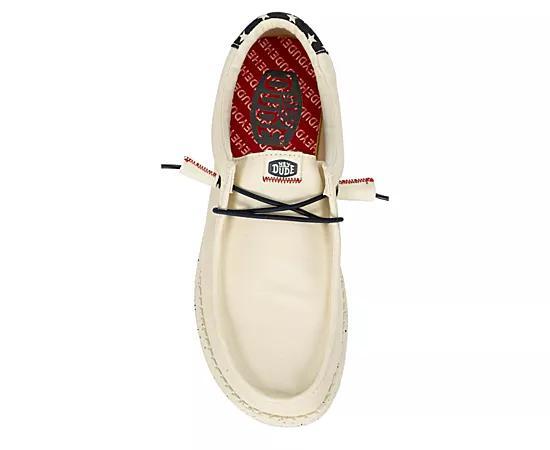 Heydude Mens Wally Americana Slip On Sneaker Product Image