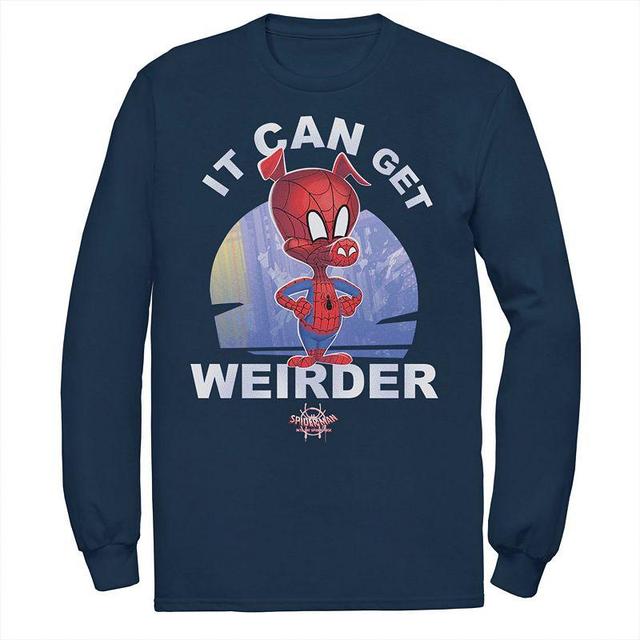 Mens Marvel Spider-Man Spiderverse Spider-Ham Tee Blue Product Image