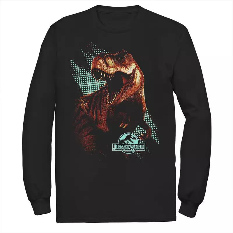 Mens Jurassic World Red Evolved Predator T-Rex Tee Product Image