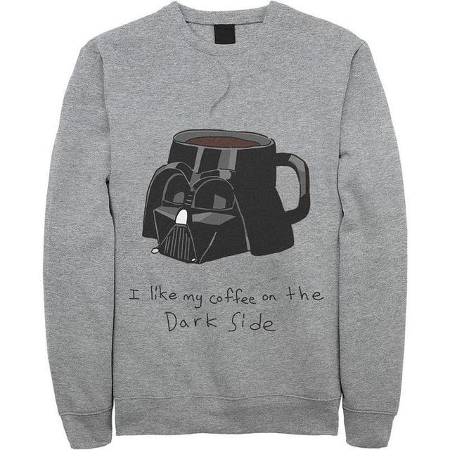 Mens Star Wars Darth Vader Mug I Like My Coffee On The Dark Side Sweatshirt Product Image