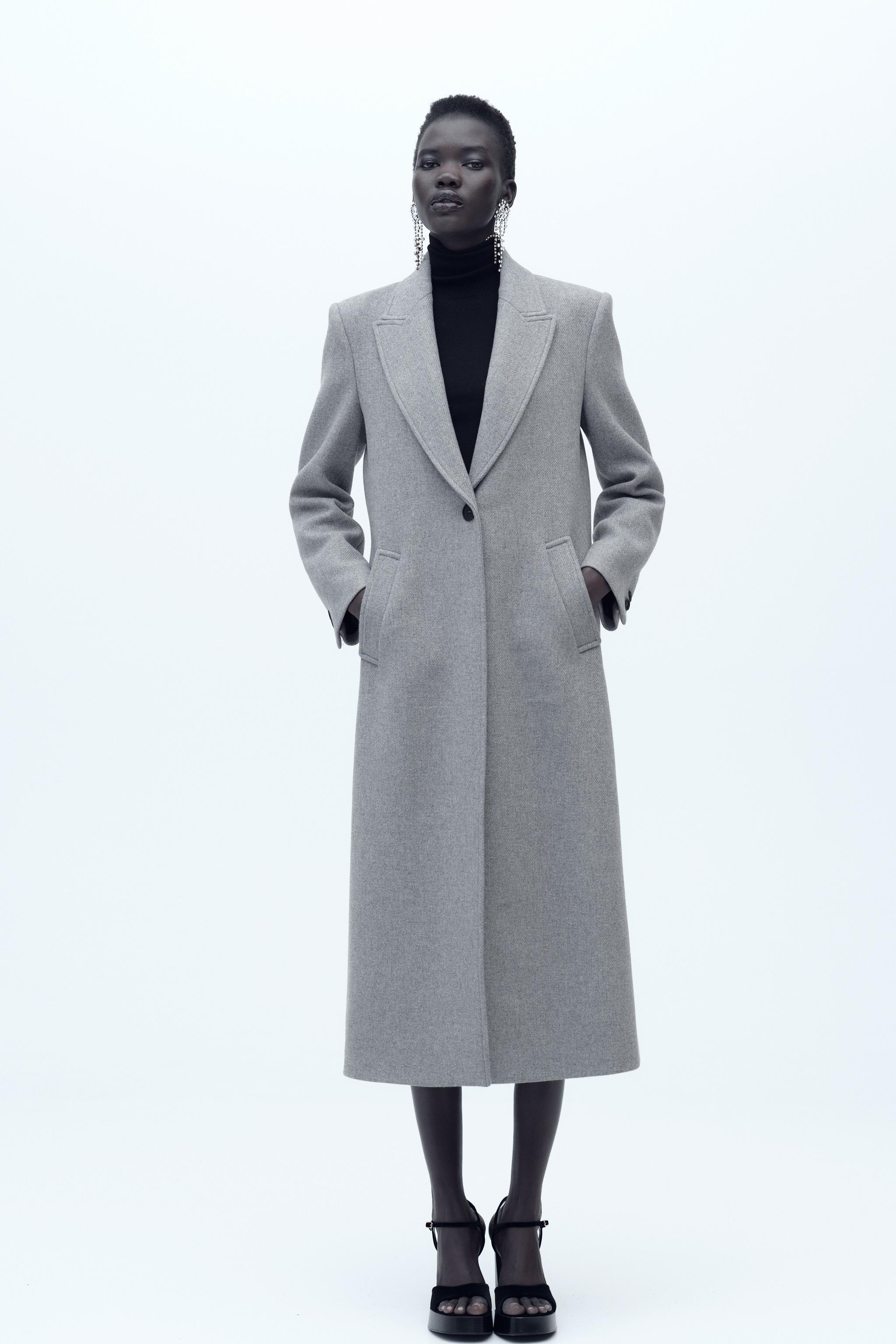 LONG WOOL COAT Product Image