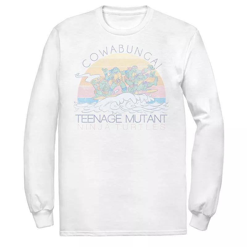 Mens Teenage Mutant Ninja Turtles Cowabunga! Group Shot Tee Product Image