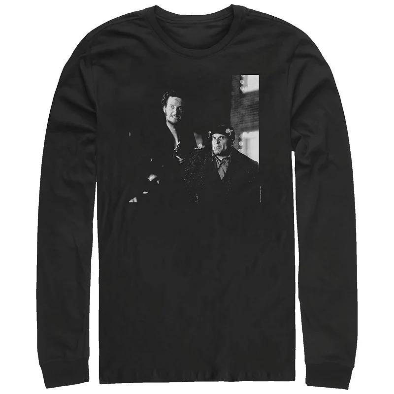 Mens Home Alone Harry And Marv Scene Long Sleeve Graphic Tee Product Image