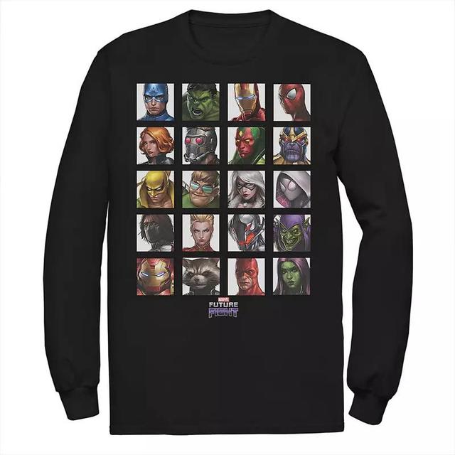 Mens Marvel Future Fight Color Portrait Line-Up Graphic Tee Product Image