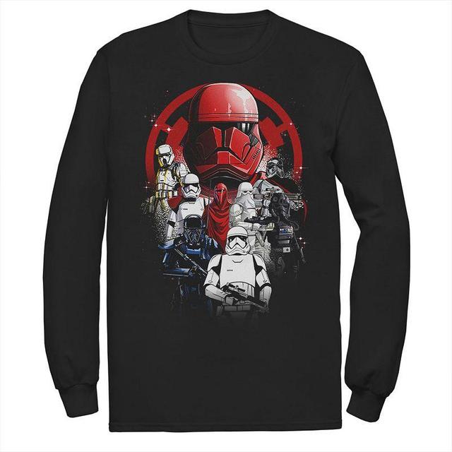 Mens Star Wars Storm Trooper Group Shot Splatter Poster Tee Product Image