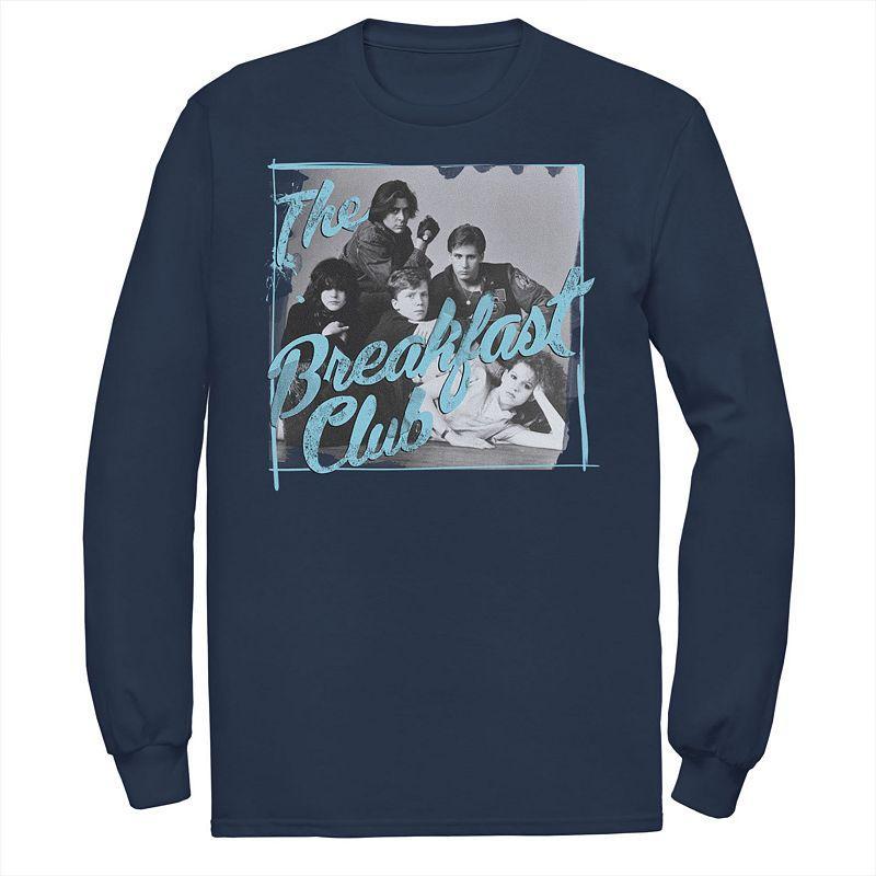 Mens Breakfast Club Group Portrait Tee Blue Product Image