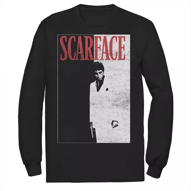 Mens Scarface Distressed Movie Poster Photo Tee Product Image