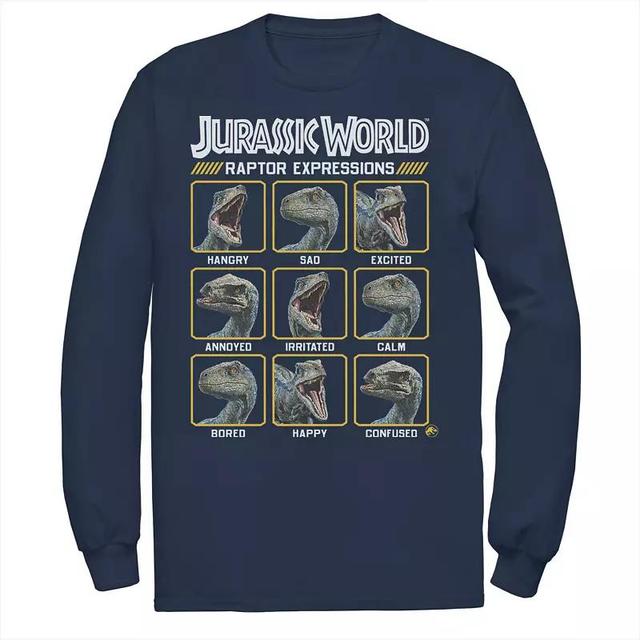 Mens Jurassic World Two Blue Raptor Expressions Tee Product Image