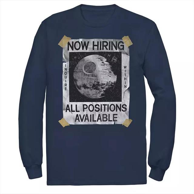 Mens Star Wars Now Hiring On The Death Star Tee Product Image