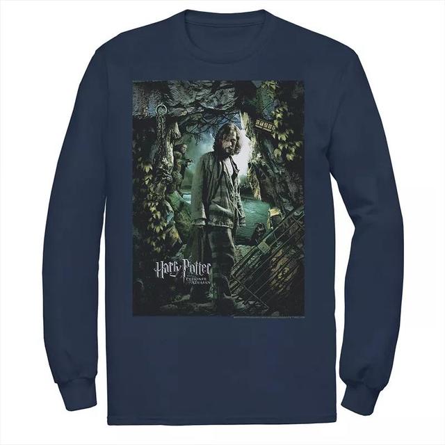 Mens Harry Potter Prisoner Of Azkaban Sirius Black Portrait Tee Blue Product Image