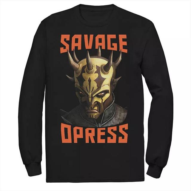 Mens Star Wars: Clone Wars Savage Opress Big Face Tee Product Image