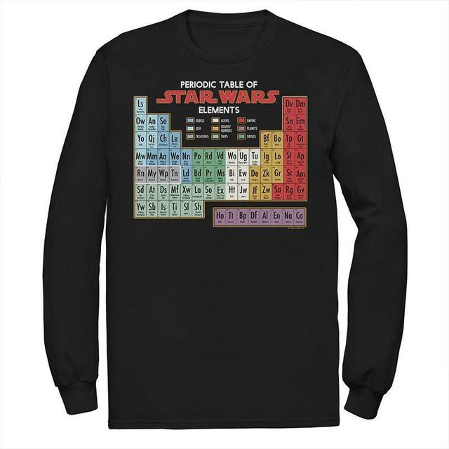 Mens Star Wars Periodic Table of Elements Tee Product Image