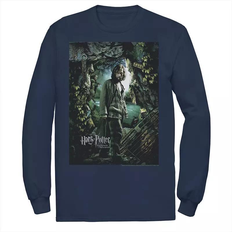 Mens Harry Potter Prisoner Of Azkaban Sirius Black Portrait Tee Blue Product Image