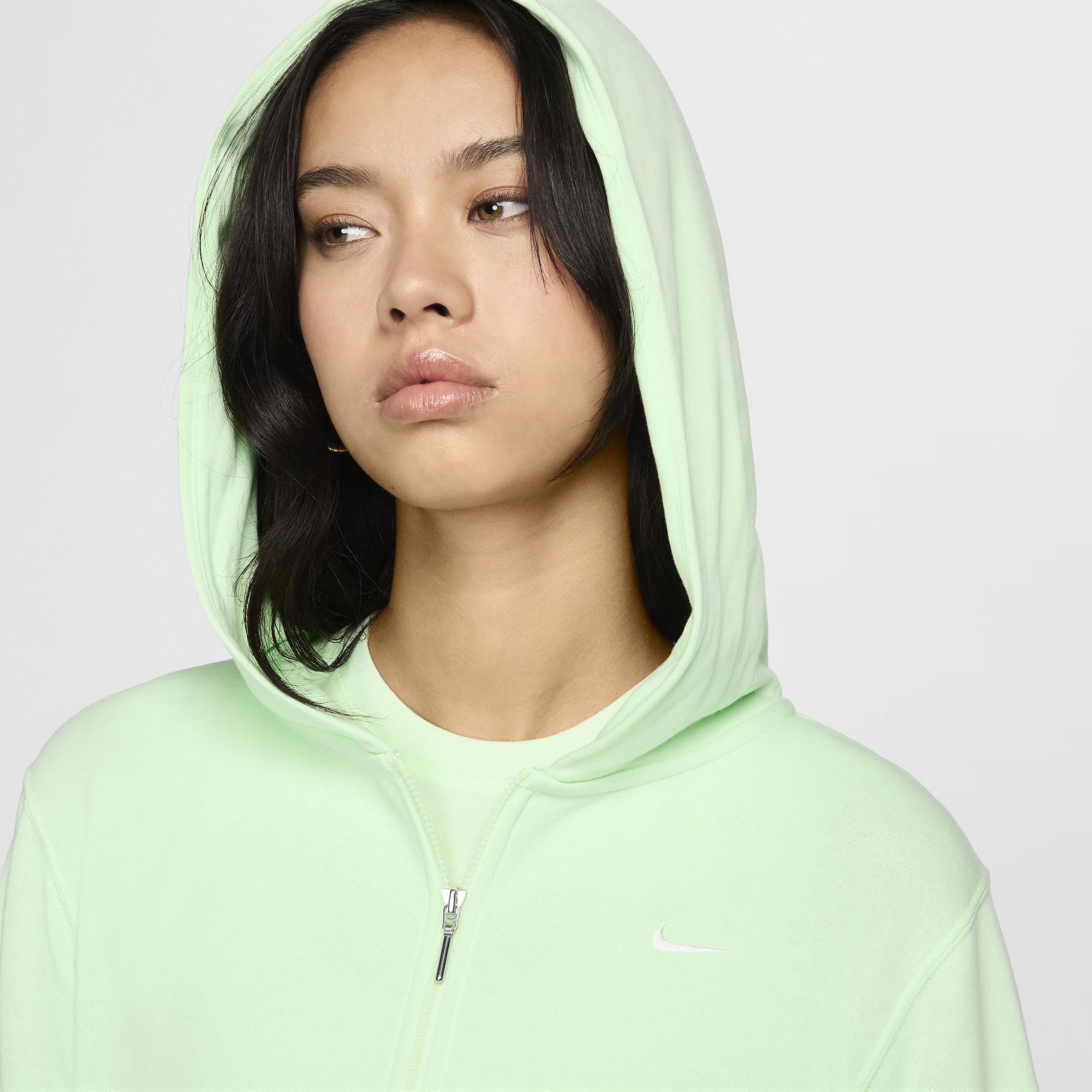 Womens Nike Sportswear Chill Terry Loose Full-Zip French Terry Hoodie Product Image