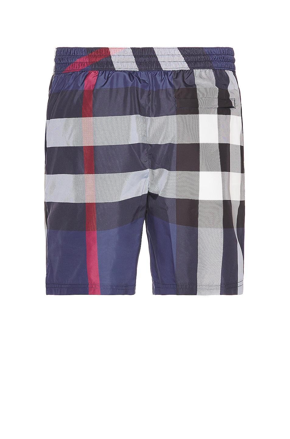 burberry Guildes Check Swim Trunks Product Image