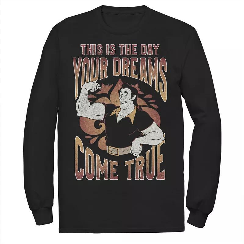 Disneys Villains Beauty & the Beast Gaston Mens The Day Your Dreams Come True Long Sleeve Tee Product Image