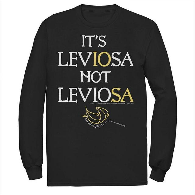 Mens Harry Potter Its Leviosa Not Leviosa Tee Product Image