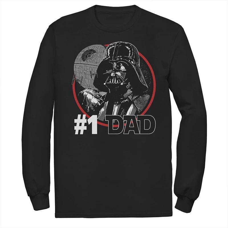 Mens Star Wars Darth Vader #1 Dad Death Star Tee Product Image