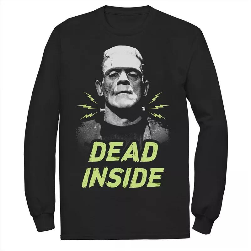 Mens Universal Monsters Frankenstein Dead Inside Long Sleeve Tee Product Image