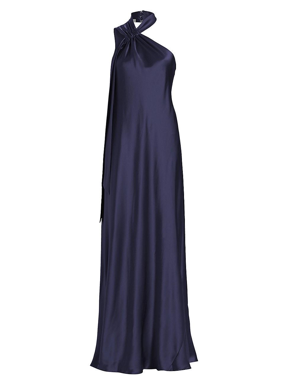 Womens Ushuaia Satin Tieneck Gown Product Image