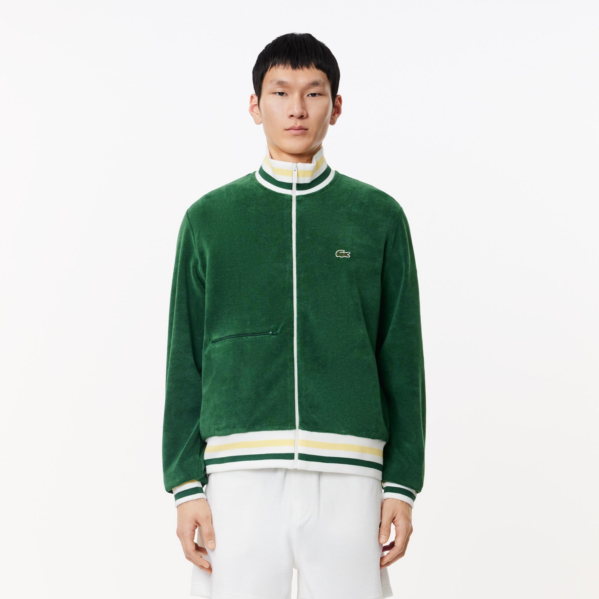 Men's Paris Zip-Up Terry Sweatshirt Product Image