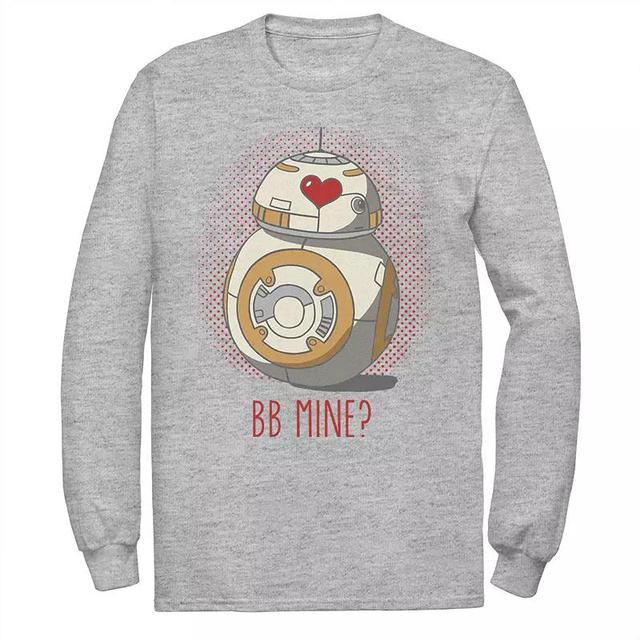 Mens Star Wars BB-8 Mine Tee Athletic Grey Product Image