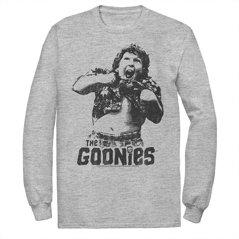 Mens The Goonies Chunk Truffle Shuffle Tee Athletic Grey Product Image