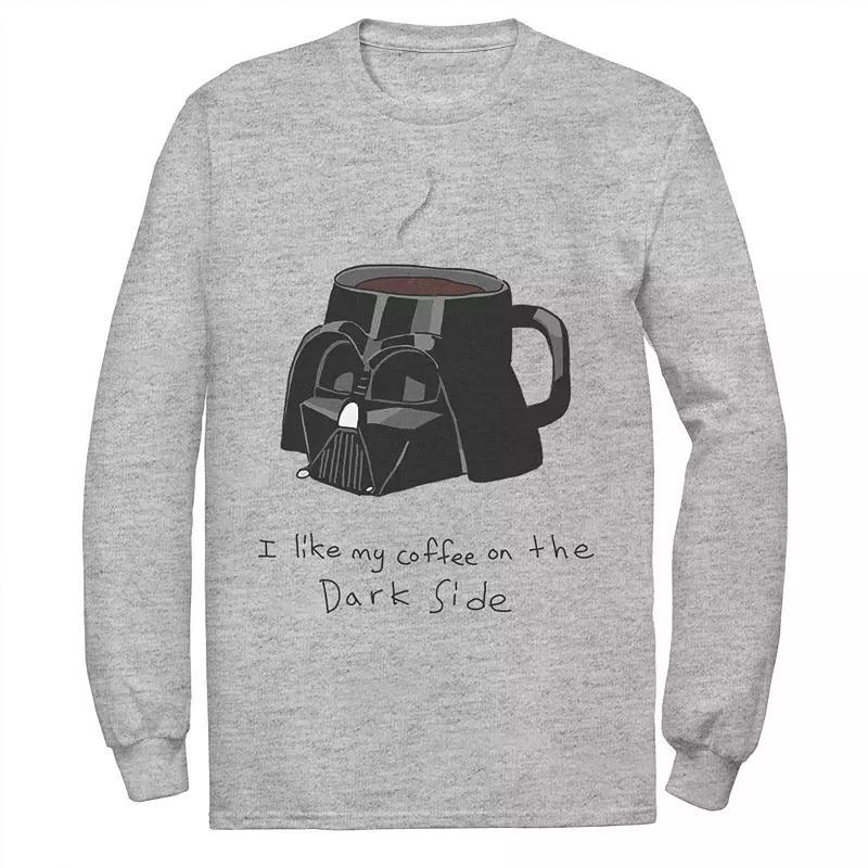 Mens Star Wars Darth Vader Mug I Like My Coffee On The Dark Side Tee Product Image