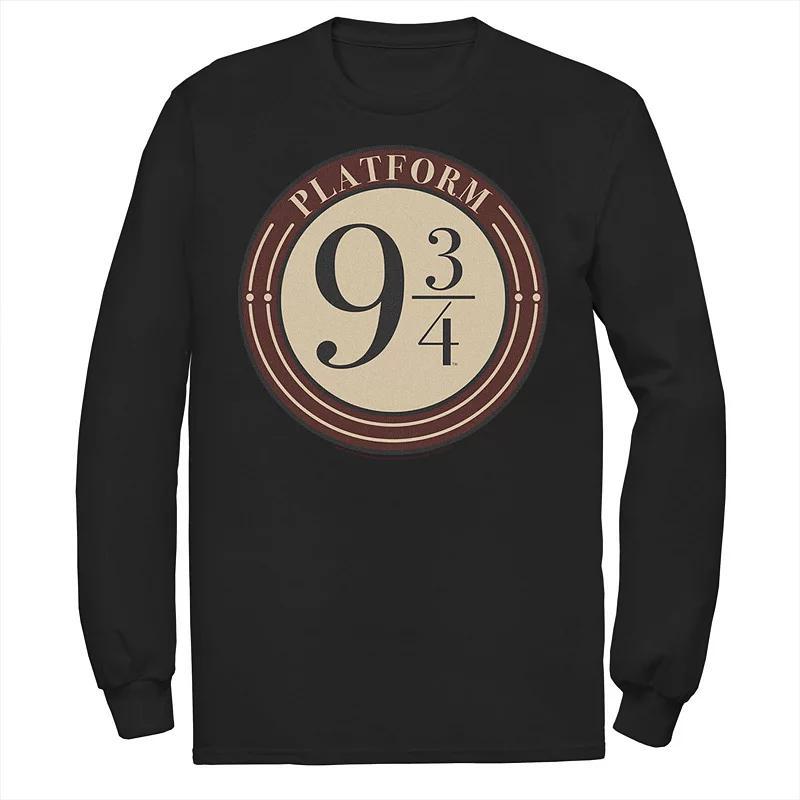 Mens Harry Potter Platform 9 & 3/4 Simple Logo Tee Product Image