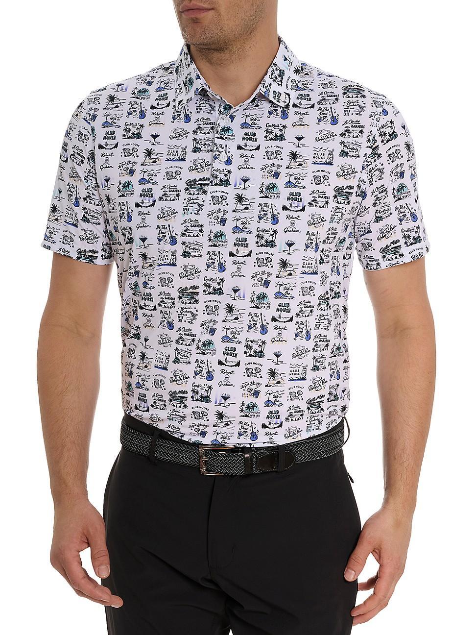 Mens License To Chill Graphic Polo Shirt Product Image