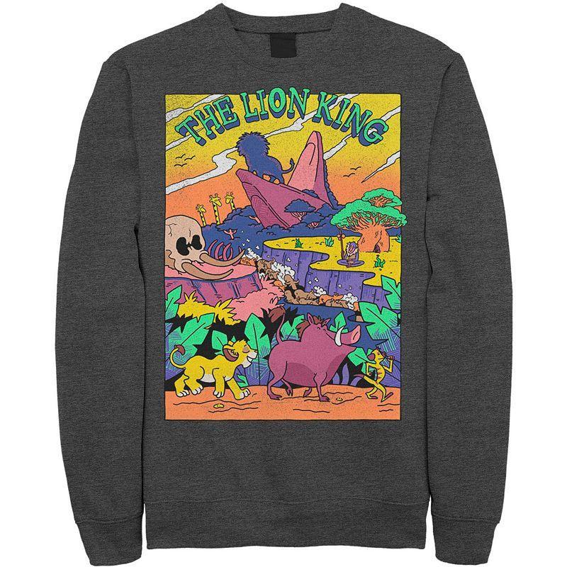 Disneys Lion King Mens Legend of Lion King Colorful Sweatshirt product image