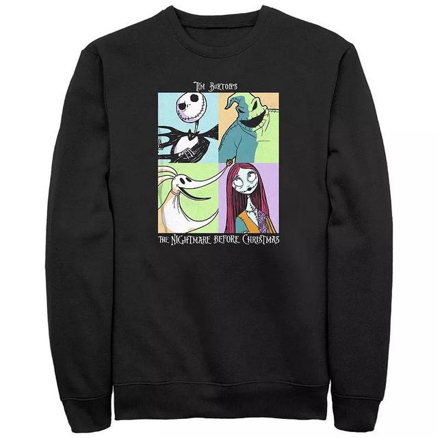 Disneys The Nightmare Before Christmas Pop Art Poster Mens Graphic Fleece Product Image