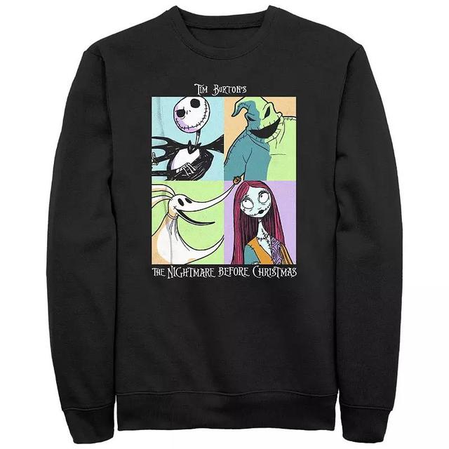 Disneys The Nightmare Before Christmas Pop Art Poster Mens Graphic Fleece Product Image